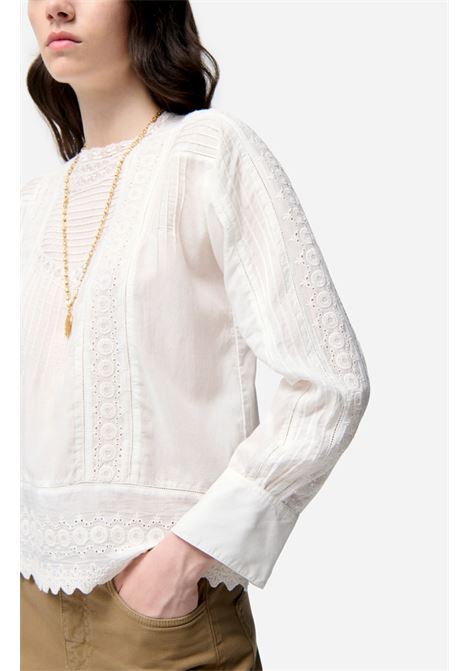 Camicetta Florita in Miscela di cotone Vanessa Bruno | Bluse | 2HVA27-V09831001